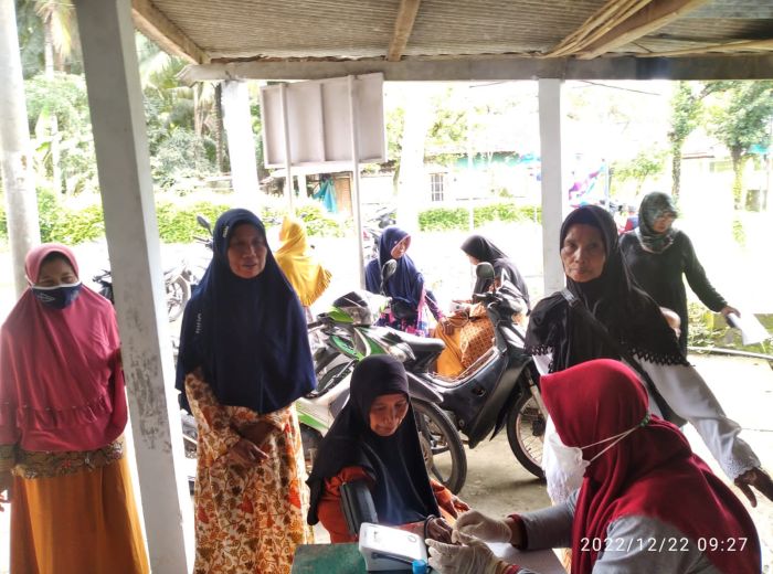 KEGIATAN RUTIN POSBINDU LANSIA DESA TEGALREJO