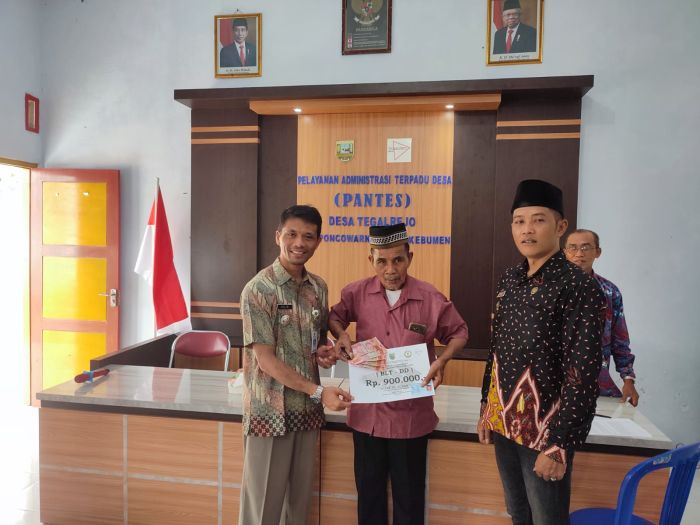 BLT DANA DESA TAHAP 5 TAHUN 2022 DISALURKAN