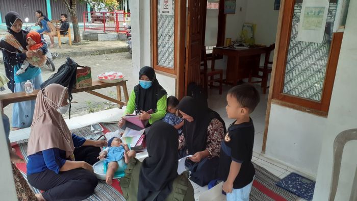 KEGIATAN RUTIN POSYANDU KUNCUP MEKAR 1 DESA TEGALREJO